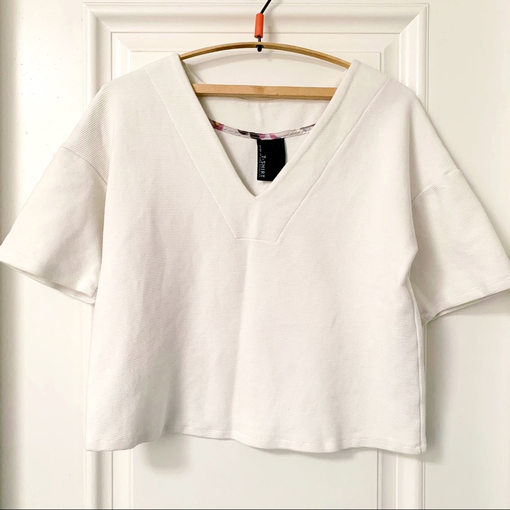DOLAN Knit Cropped Dolman Top Size M